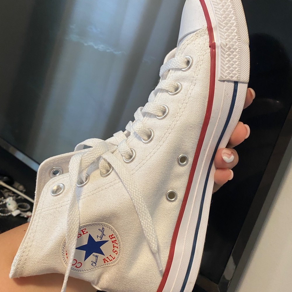White high top converse